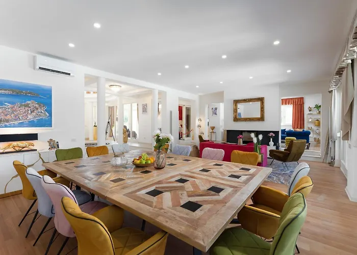 Villa Luxury Lionea In For 10 People With Sea View & Private Pool *