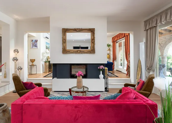 Villa Luxury Lionea In For 10 People With Sea View & Private Pool